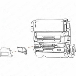 SUPPORT PHARE DROIT DAF CF85