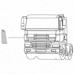 PANNEAU AVANT LATERAL DROIT DAF CF85