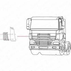 DEVIATEUR AIR DROIT DAF CF85