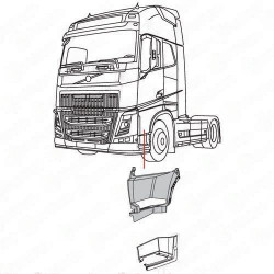 MARCHE-PIED GAUCHE VOLVO FH